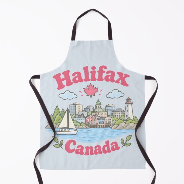 Item preview, Halifax Canada Cute Pink Kawaii City designed and sold by HowToCanadian.