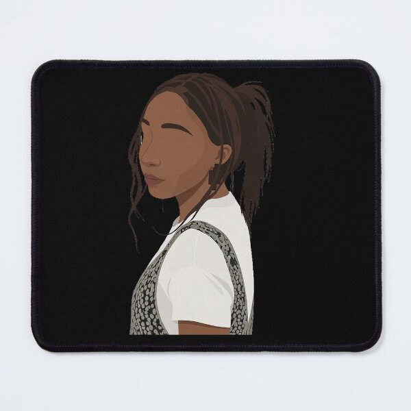 Item preview, Ayo Edebiri Lineless Illustration designed and sold by dsxclothing.