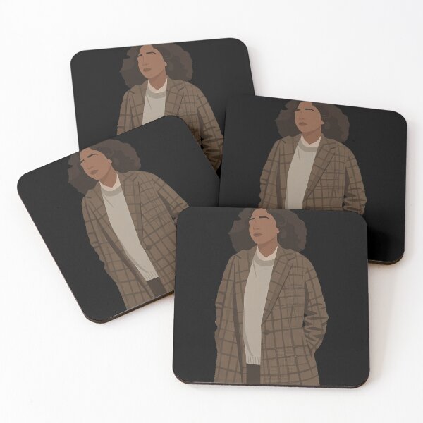Item preview, Ayo Edebiri Lineless Illustration designed and sold by dsxclothing.