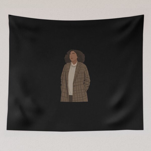 Item preview, Ayo Edebiri Lineless Illustration designed and sold by dsxclothing.