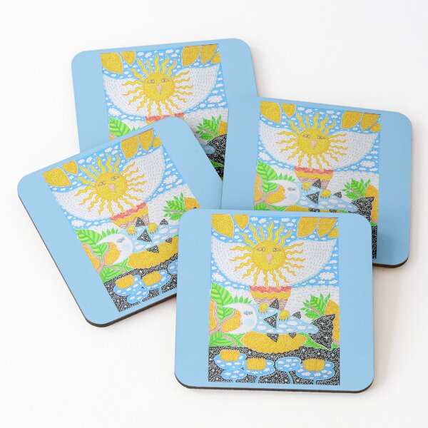 Item preview, The Sun Hunt: Catching the Moon Fish designed and sold by Anna-Art-Studio.