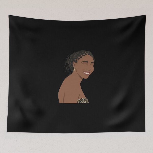 Item preview, Ayo Edebiri Lineless Illustration designed and sold by dsxclothing.