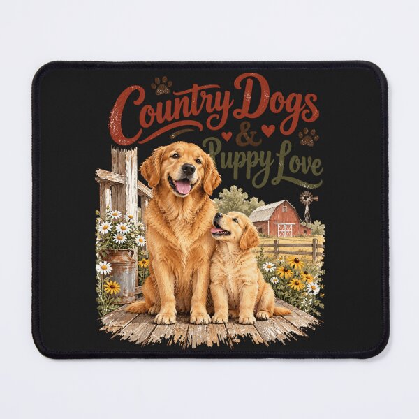 Item preview, Country Dogs & Puppy Love Design designed and sold by PawPlanetPro.