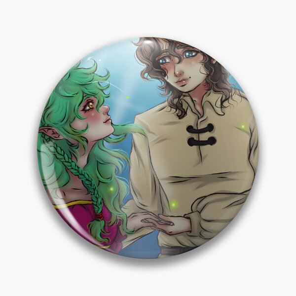 Item preview, Magical Encounter Under the Stars - Fantasy Romance Elf & Companion designed and sold by Bereeliart.