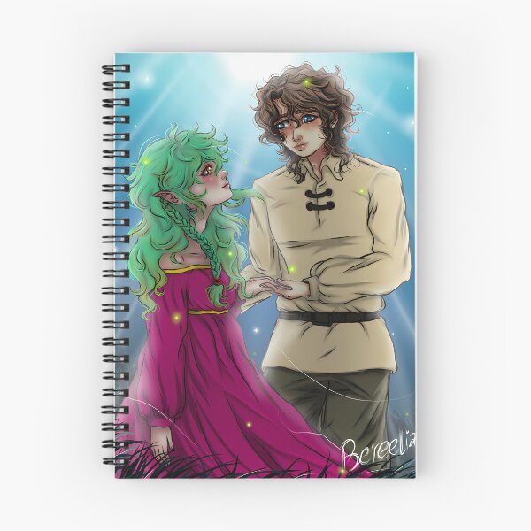 Item preview, Magical Encounter Under the Stars - Fantasy Romance Elf & Companion designed and sold by Bereeliart.