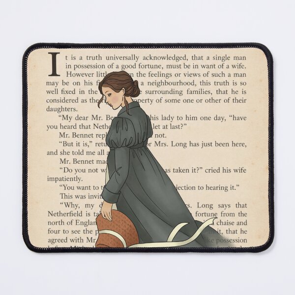 Item preview, Pride and Prejudice by Jane Austen designed and sold by booksnbobs.