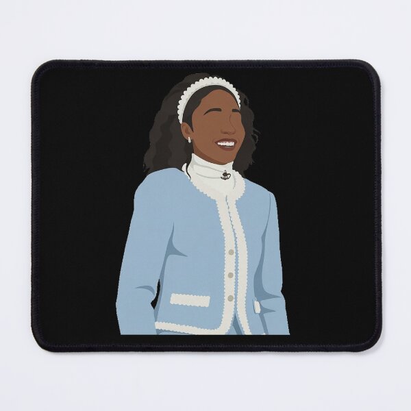 Item preview, Ayo Edebiri Lineless Illustration designed and sold by dsxclothing.