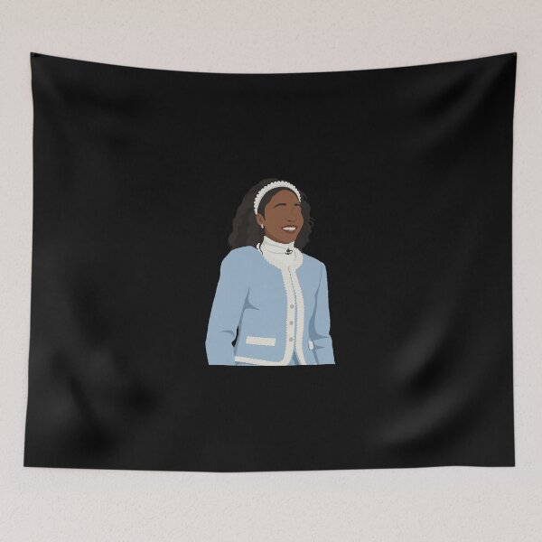 Item preview, Ayo Edebiri Lineless Illustration designed and sold by dsxclothing.