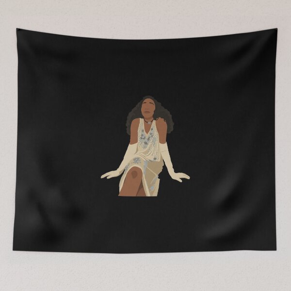 Item preview, Ayo Edebiri Lineless Illustration designed and sold by dsxclothing.
