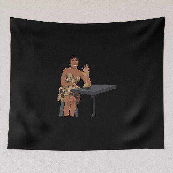 Item preview, Ayo Edebiri Lineless Illustration designed and sold by dsxclothing.