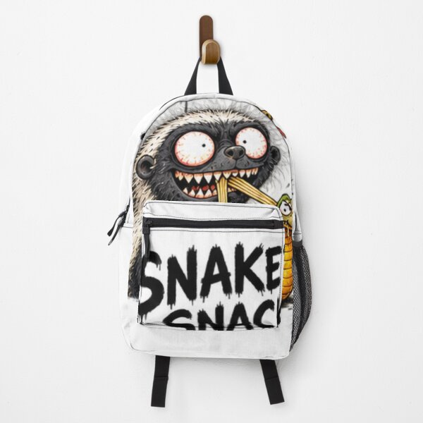 Item preview, Crazy Honey Badger Eating Snake Spaghetti Art designed and sold by paintingnou.