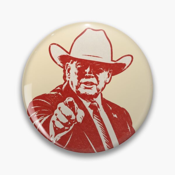 Item preview, Cowboy Texas Trump | Maga Trump pointing patriotic, funny aesthetic designed and sold by CoolHistoryMan.