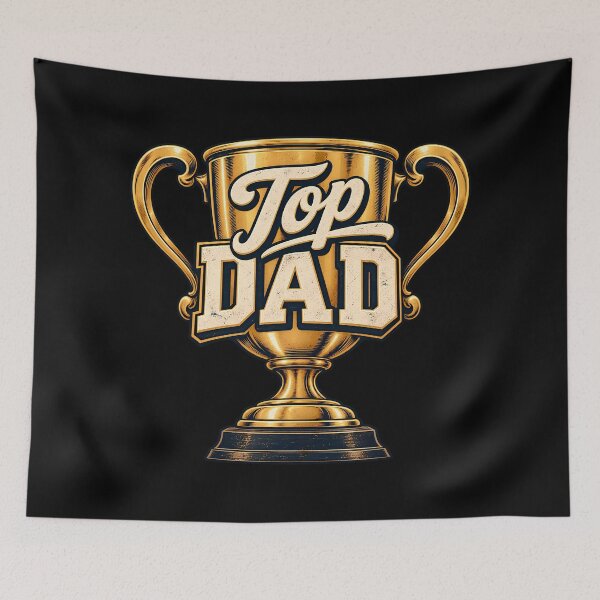 Item preview, Top Dad Gold Trophy Father's Day Husband Parenting designed and sold by Photo-Sphere101.