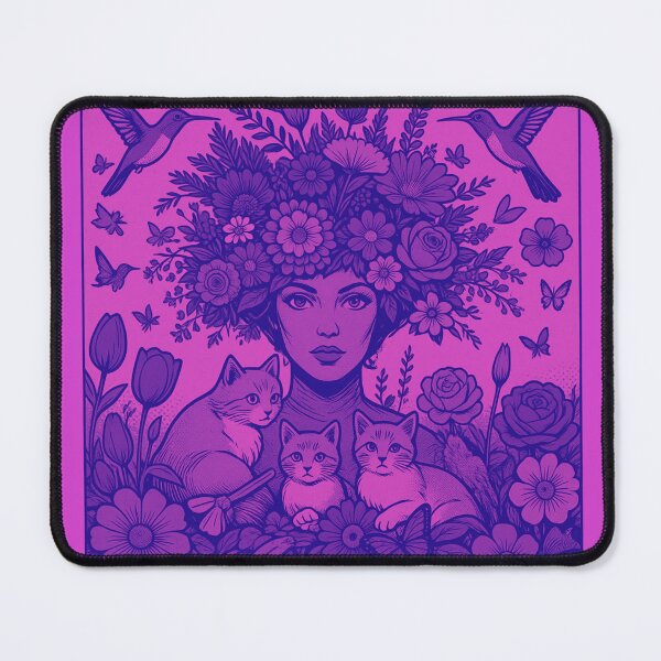Item preview, Electric Magenta Surrealism: Pop Art Portrait designed and sold by Knock on my door.