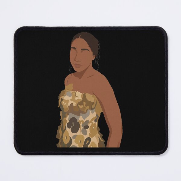 Item preview, Ayo Edebiri Lineless Illustration designed and sold by dsxclothing.