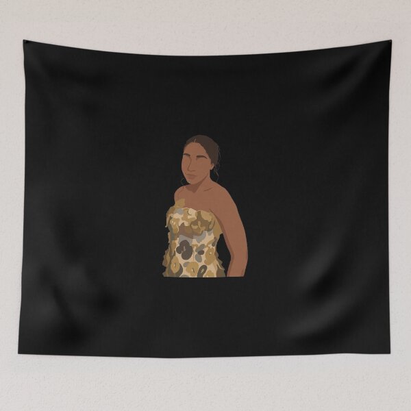 Item preview, Ayo Edebiri Lineless Illustration designed and sold by dsxclothing.