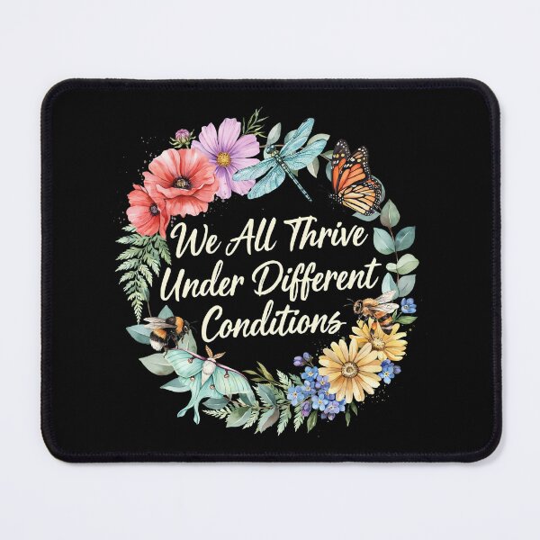 Item preview, We All Thrive Under Different Conditions Autism Awareness designed and sold by Redgiant87x.