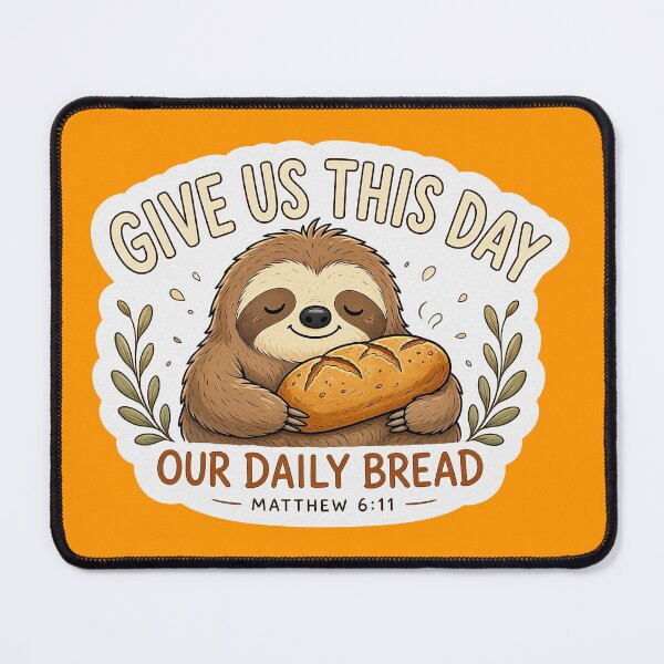 Item preview, Matthew 6:11 Give Us This Day Our Daily Bread designed and sold by plushism.