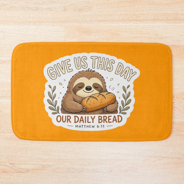 Item preview, Matthew 6:11 Give Us This Day Our Daily Bread designed and sold by plushism.