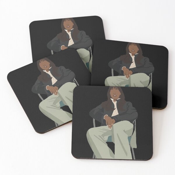 Item preview, Ayo Edebiri Lineless Illustration designed and sold by dsxclothing.