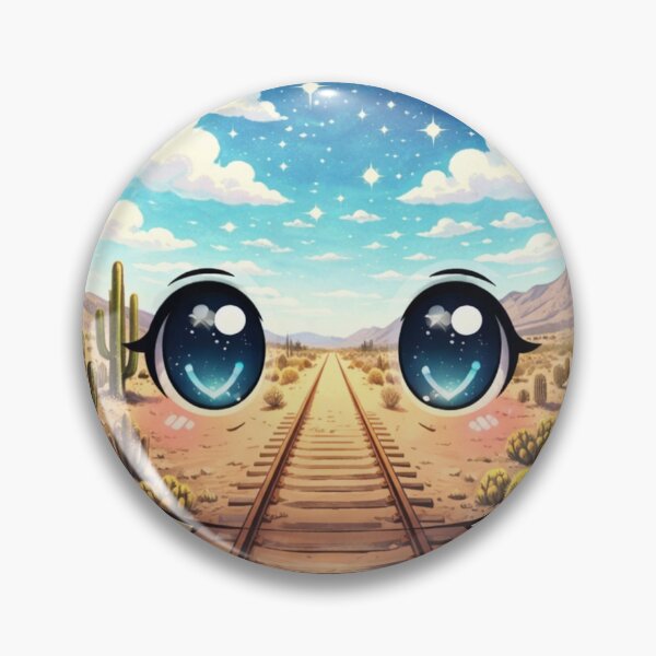 Item preview, Desert Railway Chibi Surreal Kawaii Character designed and sold by Ecosetereos.