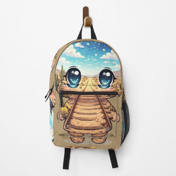 Item preview, Desert Railway Chibi Surreal Kawaii Character designed and sold by Ecosetereos.
