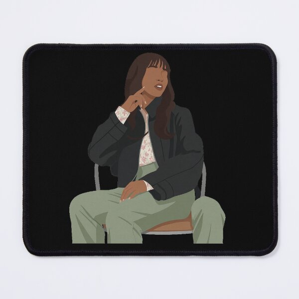 Item preview, Ayo Edebiri Lineless Illustration designed and sold by dsxclothing.