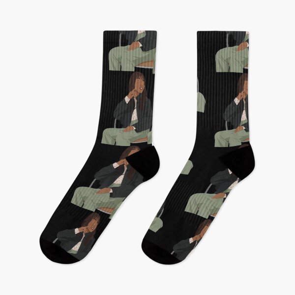 Item preview, Ayo Edebiri Lineless Illustration designed and sold by dsxclothing.
