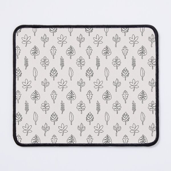 Item preview, Simple Line Leaf Pattern designed and sold by AshfulArt.