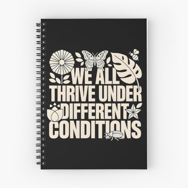 Item preview, We All Thrive Under Different Conditions Neurodiversity designed and sold by Redgiant87x.