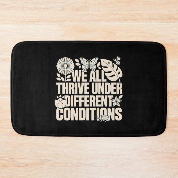 Item preview, We All Thrive Under Different Conditions Neurodiversity designed and sold by Redgiant87x.