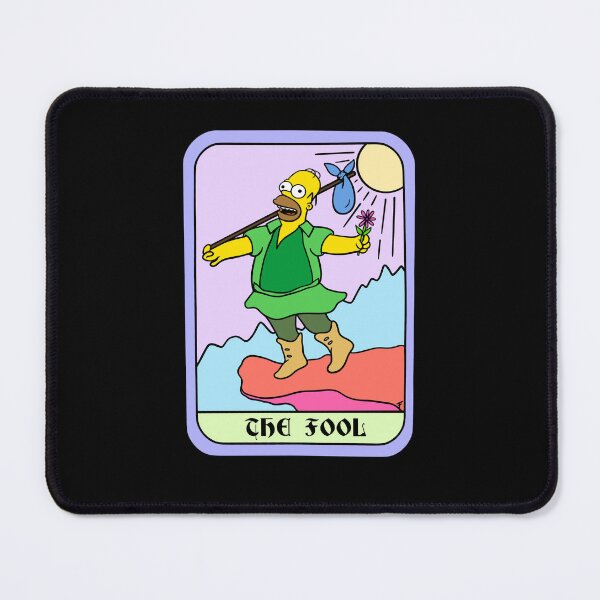Item preview, The Fool Card - Black Background designed and sold by The Abysmall.