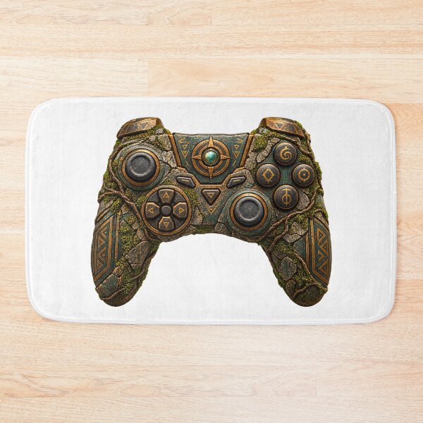 Item preview, Ancient Relic Game Controller – Lost Civilization Gaming Art designed and sold by builtforyou.