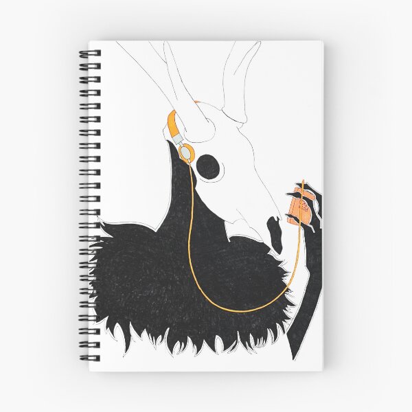 Item preview, Wendigo Listening to Music designed and sold by Bountiful Creatures.