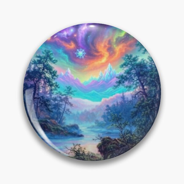Item preview, The River of Dreams: An Expressionistic Ode to Nature's Cosmic Light designed and sold by SodhaIqbalKasam.