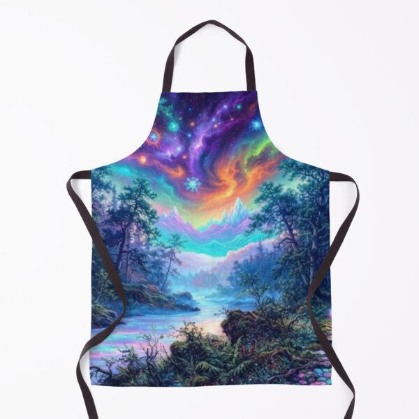Item preview, The River of Dreams: An Expressionistic Ode to Nature's Cosmic Light designed and sold by SodhaIqbalKasam.