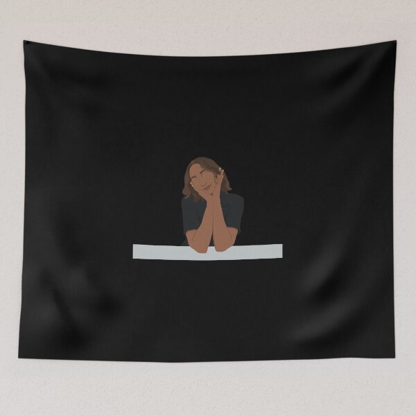 Item preview, Ayo Edebiri Lineless Illustration designed and sold by dsxclothing.