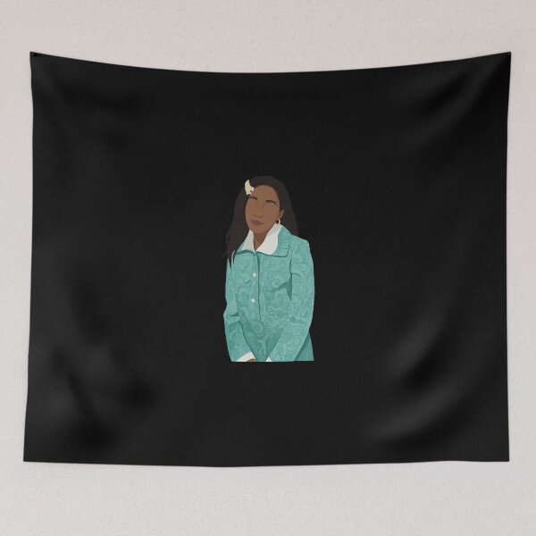 Item preview, Ayo Edebiri Lineless Illustration designed and sold by dsxclothing.