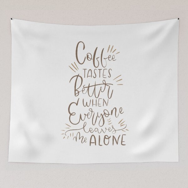 Item preview, Funny Humorous Coffee Lover Lettering designed and sold by aneladesigns.