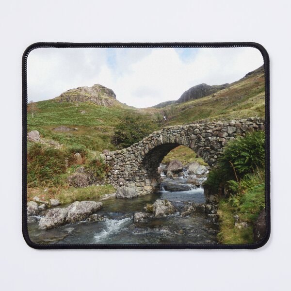 Item preview, Stone Bridge and Mountains in Lake District designed and sold by Tearfulmop.