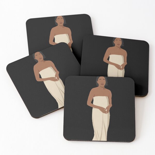 Item preview, Ayo Edebiri Lineless Illustration designed and sold by dsxclothing.