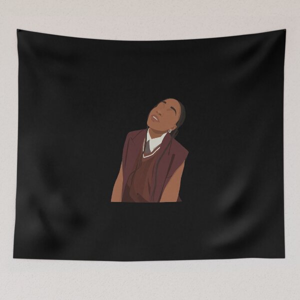 Item preview, Ayo Edebiri Lineless Illustration designed and sold by dsxclothing.