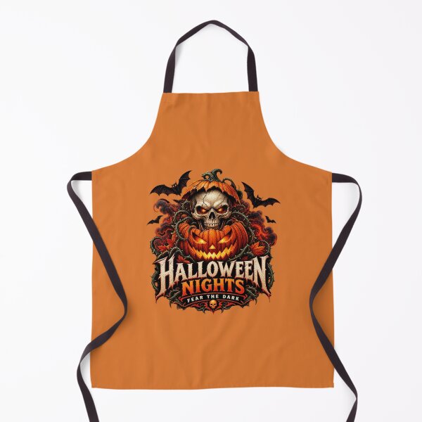 Item preview, Dark Pumpkin Skull Halloween Horror designed and sold by PrintBreeze.