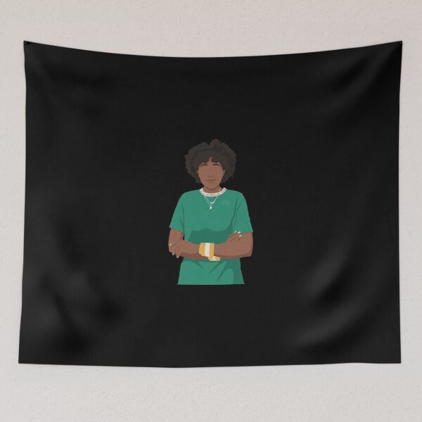 Item preview, Ayo Edebiri Lineless Illustration designed and sold by dsxclothing.