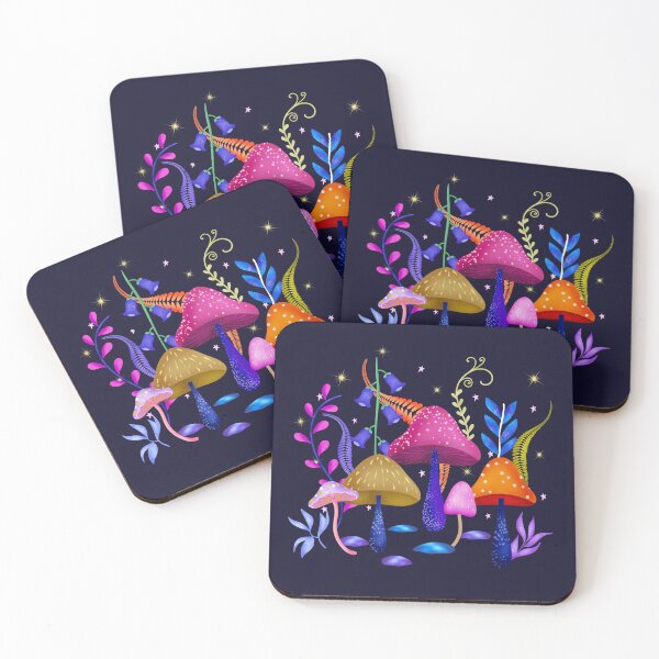 Item preview, Whimsical Mushrooms  designed and sold by Kendall Rose Doodles.