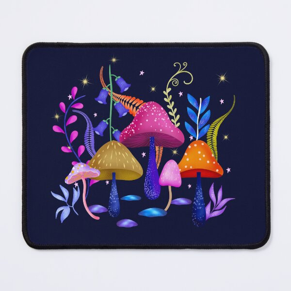 Item preview, Whimsical Mushrooms designed and sold by Kendall Rose Doodles.