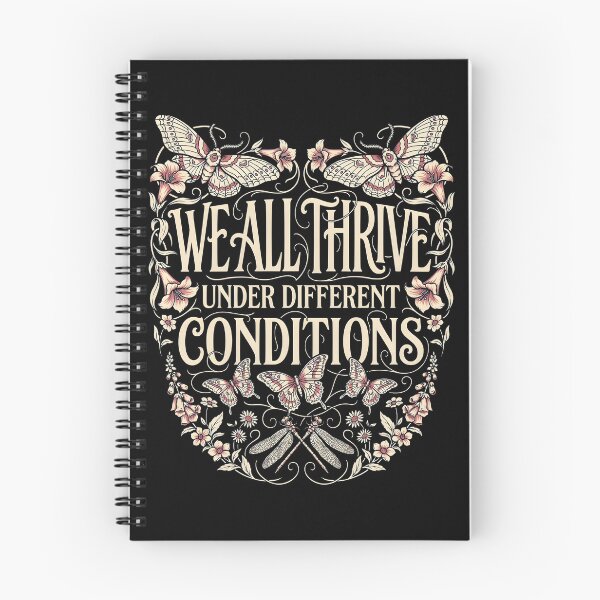 Item preview, We All Thrive Under Different Conditions Botanical Neurodiversity designed and sold by Redgiant87x.