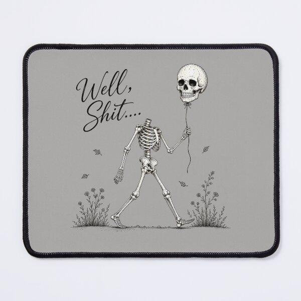 Item preview, Skeleton Well Shit, Funny Skeleton Shirt For Halloween designed and sold by MalwasBasket.