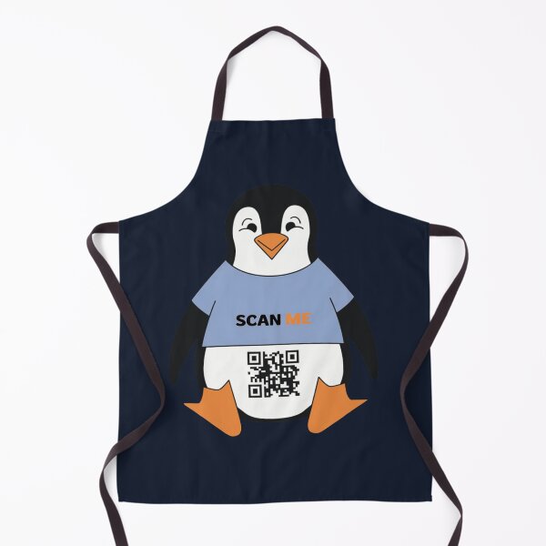 Item preview, Funny QR Scan Me Penguin Tech Gift designed and sold by SkymarArt.