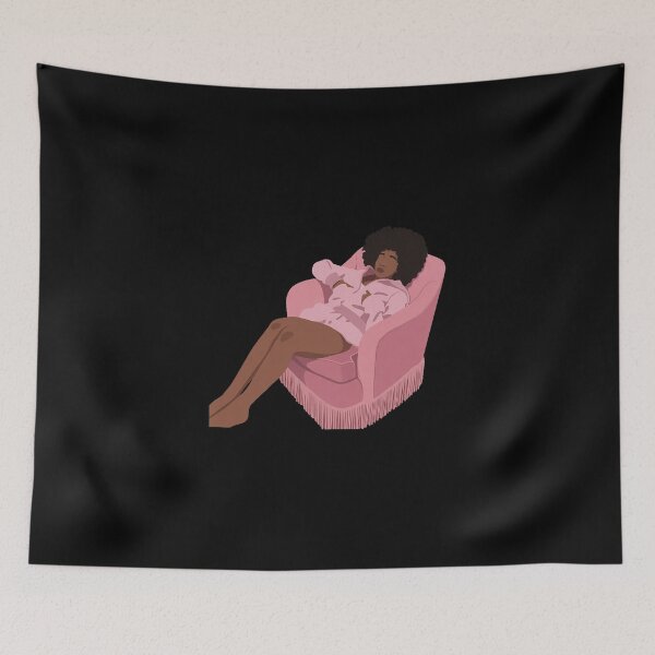 Item preview, Ayo Edebiri Lineless Illustration designed and sold by dsxclothing.